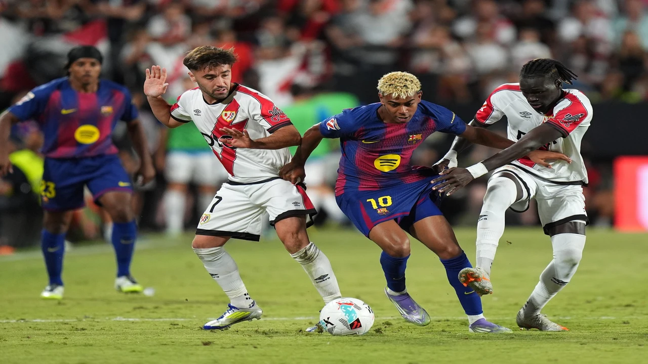 برشلونة ضد رايو فايكانو في الدوري الإسباني.. الموعد والقنوات الناقلة | رياضة